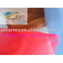 Polyester / Nylon Organza Fabric For Upholstery